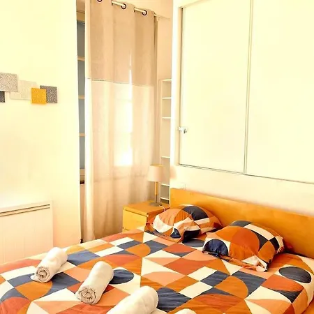 4 Voyageurs Avec Terrasse - Wifi 아파트 *